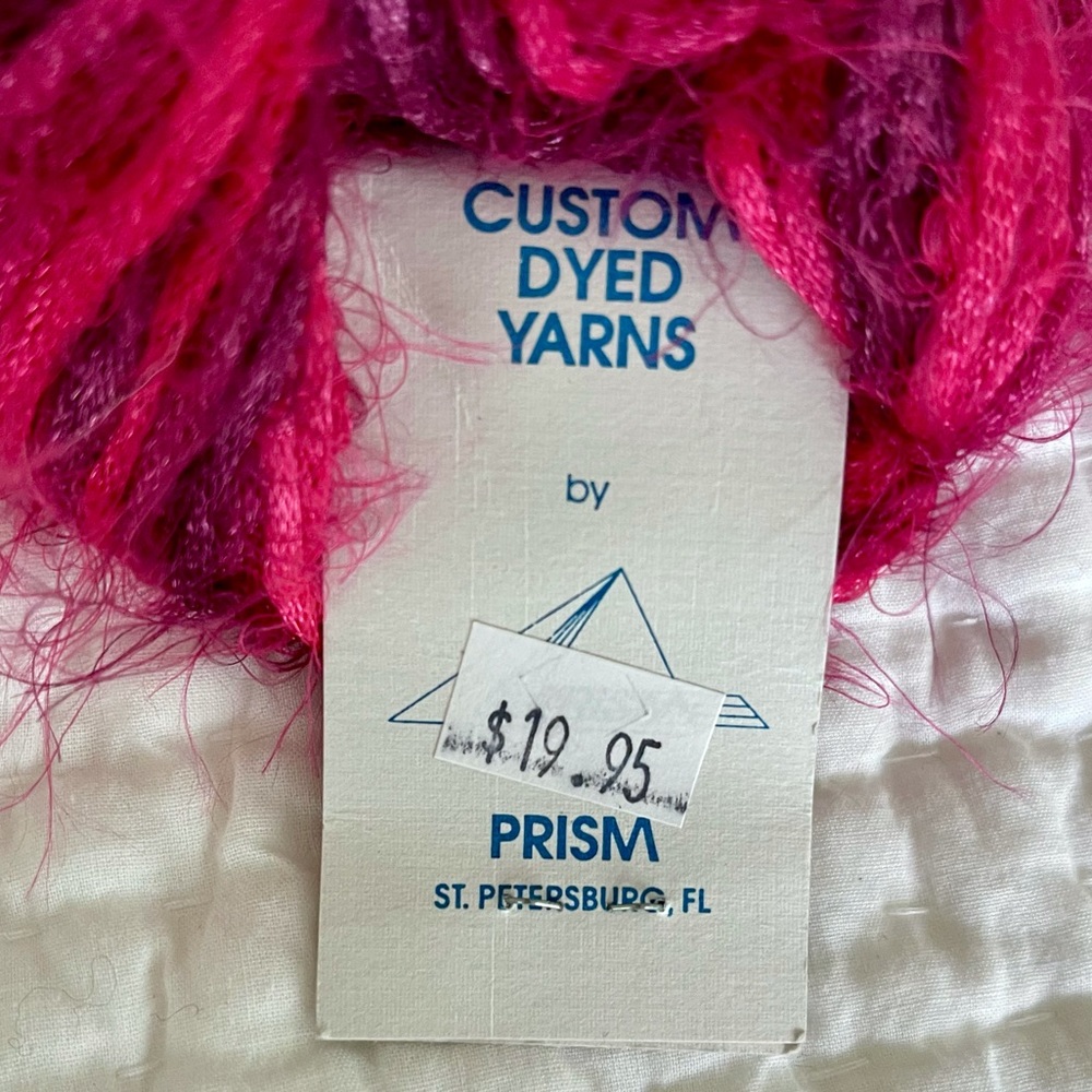 Prism Yarn Cabernet (Red Pink) Panther, 1 skein - Picture 4 of 5